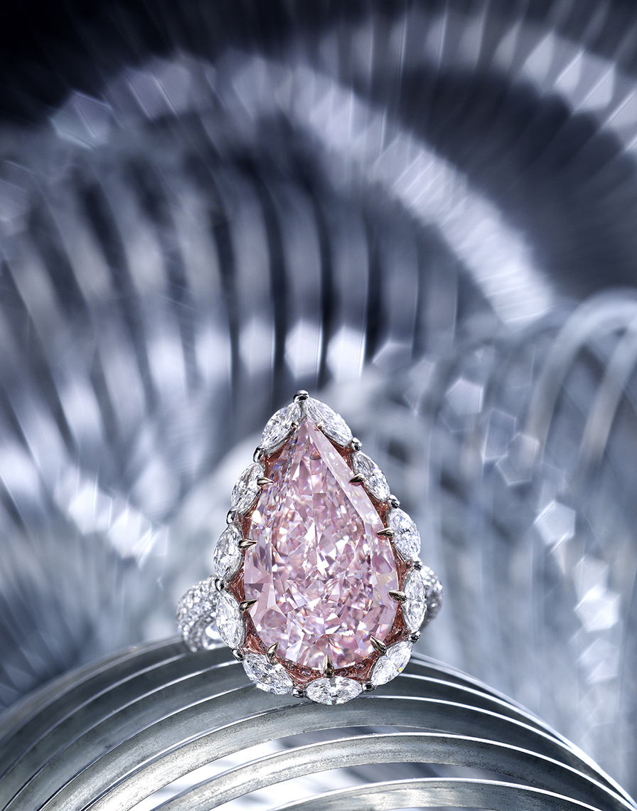 Editorial Photography  - Pink Diamond Ring